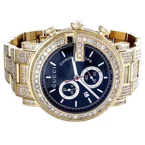 gucci gold watch men|discount gucci watches for men.